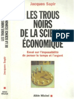 Les trous noirs de la science économique Jacques Sapir.pdf