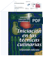 PDF Iniciacion A Las Tecnicas Culinarias 0 Al 80