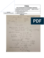 REFINACIÓN DEL PETROLEO Solucionario (MOSOL) Examen Final