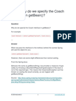 026 Faq Why Do We Specify The Coach Interface in Getbean PDF