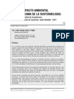 Hábitat, impacto ambiental y sostenibilidad