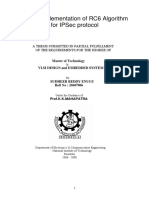 Fpga Implementation of Rc6 Algorithm For Ipsec Protocol