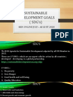 Sustainable Development Goals (SDG'S) : KKN Online July - August 2020