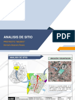 Análisis de Sitio Montaño Rossio PDF