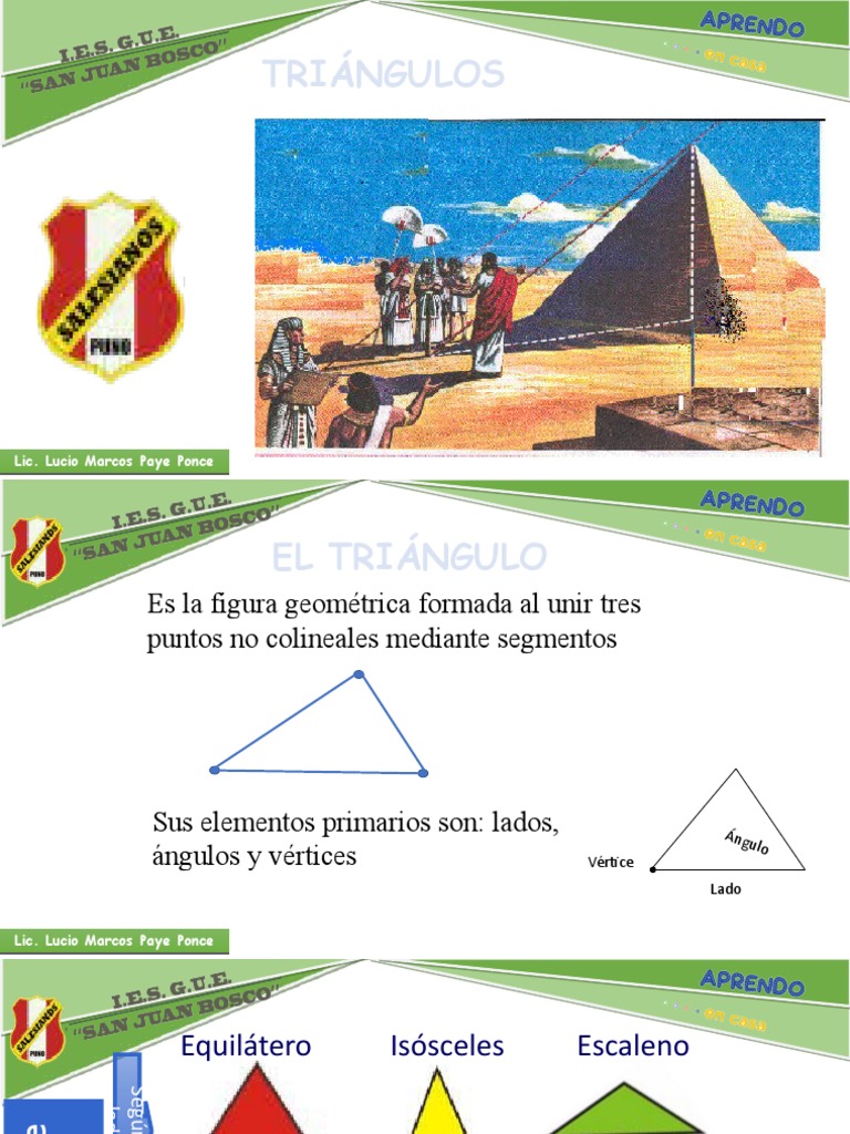 Triangulo Pdf Geometria Clasica Triángulo
