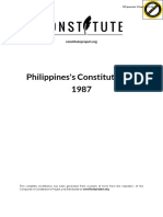 Philippines 1987 PDF