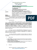 INFORME 005-2020-MDLM-SGSPL-DMA-OEOC OPINION TECNICA DE EIA Y PMA PLANTA DE AGUA Y HOSPEDAJE
