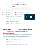 18.-Transformación Lineal (Tarea)