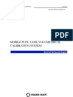 Mobile Fuel Tank Volumetrical Calibration System: Electrical Wiring and Diagram