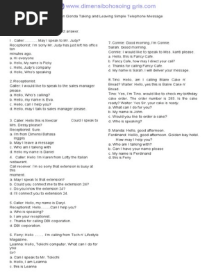 DBI - Soal Pilihan Ganda taking and leaving simple telephone message-dikonversi.docx