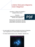 Color Magnitude - Diagram Presentation