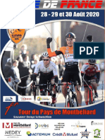 Le Premier Tour Cycliste Du Pays de Montbéliard Aura Bien Lieu Fin Août