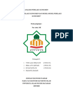 Makalah Analisis Prilaku Konsumen