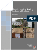 Australian Illegal Logging Policy Impact on Small Businesses