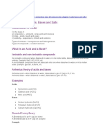 Ref: Introduction To Acids, Bases and Salts: Classification of Matter