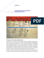 Linea de Tiempo de Termodinamica