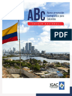 ABC Nueva Proyeccion Cartografica Colombia PDF