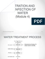 Filtration and Disinfection of Water (Module 4) : 1 Environmental Engg-1 (FISAT)