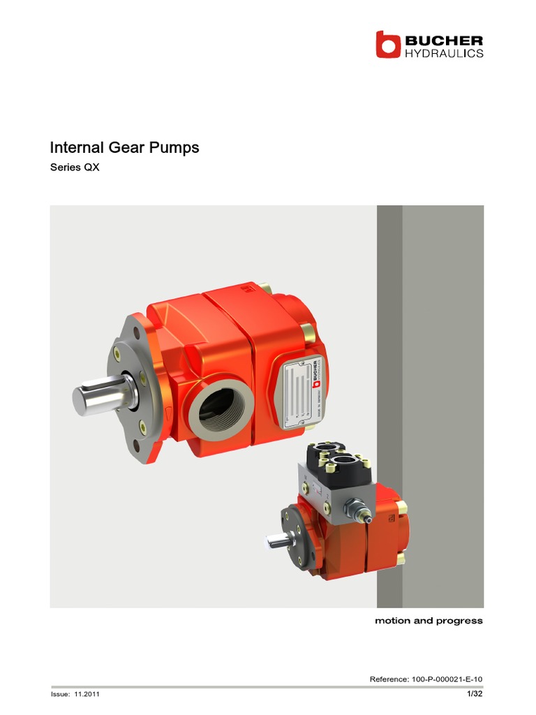 Internal Gear Pumps Series QX PDF Pump Horsepower