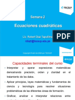 PPTs - EcuacionesCuadráticas