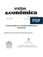 Universitas Econmica Vol 18 N7 Julio 2018