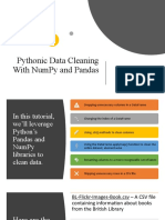 Pythonic Data Cleaning With Numpy and Pandas