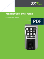 MA500+Access+Control+System+Installation+Guide+&+User+Manual+V2.0 20150107 PDF