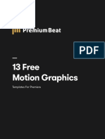 13 Free Motion Graphics: Templates For Premiere