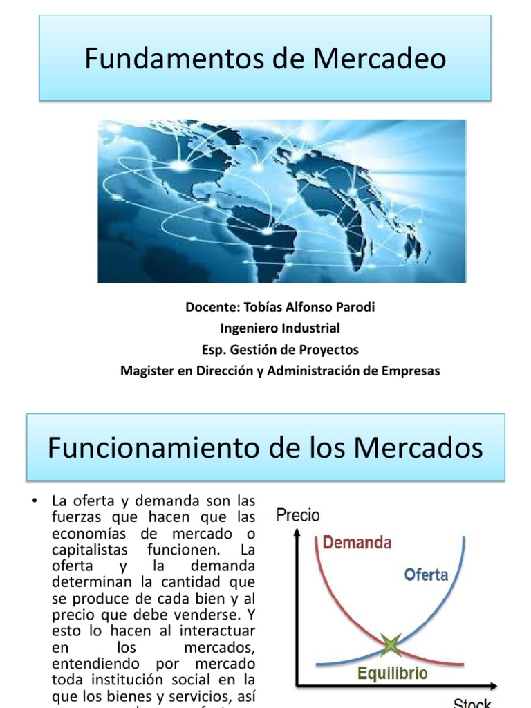 Fundamentos de Oferta y Demanda | PDF | Oferta y demanda | Mercado ...