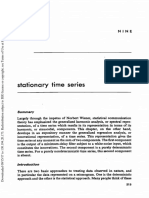 Stationary: Time Series