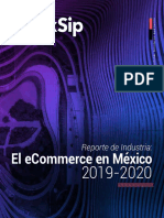 Reporte de Industria Del Ecommerce de Mexico 2019 - 2020