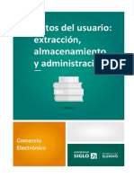 Datos Del Usuario Extracción Almacenamiento y Administración PDF