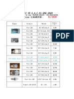 Proforma Lima 01 Ago 2019