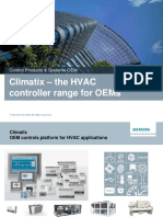 Climatix - The Hvac Controller Range For Oems: Control Products & Systems Oem