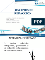 Principios de Redacción II El Informe