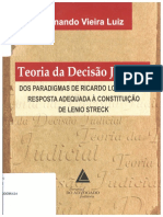 Teoria da Decisão Judicial entre Objetivismo e Subjetivismo