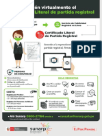 Certificado Literal Partida Registral