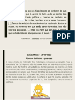 PDF Slide Atividae Historia - Lisa