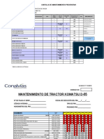 CARTILLA DE MANTENIMIENTO