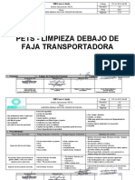 Po-Cl-Eco-Aa-02 Limpieza Debajo de Faja Transportadora