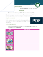 Actividad Discapacidad Familia Escuela Comunidd PDF