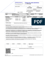 Factura de Venta Electrónica PDF