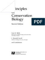 Chapter 9- Habitat fragmentation Principles in Conservation Biology