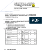 Especificaciones Tecnicas Tuberias