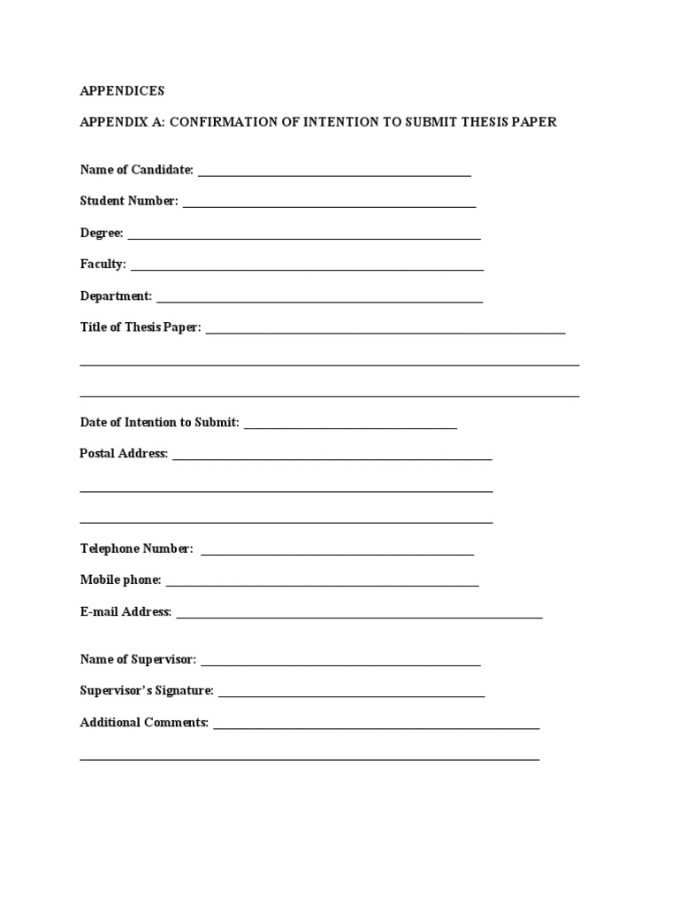 Approval Form - Post Graduate Studies | PDF