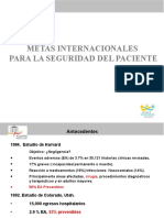 Metas Internacionales de Seguridad del Paciente- Academia Aesculap 2017.pptx