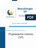 Metodología XP: San Gil, Febrero 18 de 2020
