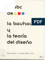 El ABC de La Bauhaus y La Teoria Del Diseño