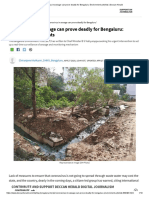 Coronavirus in Sewage Can Prove Deadly For Bengaluru - Environment Activists - Deccan Herald