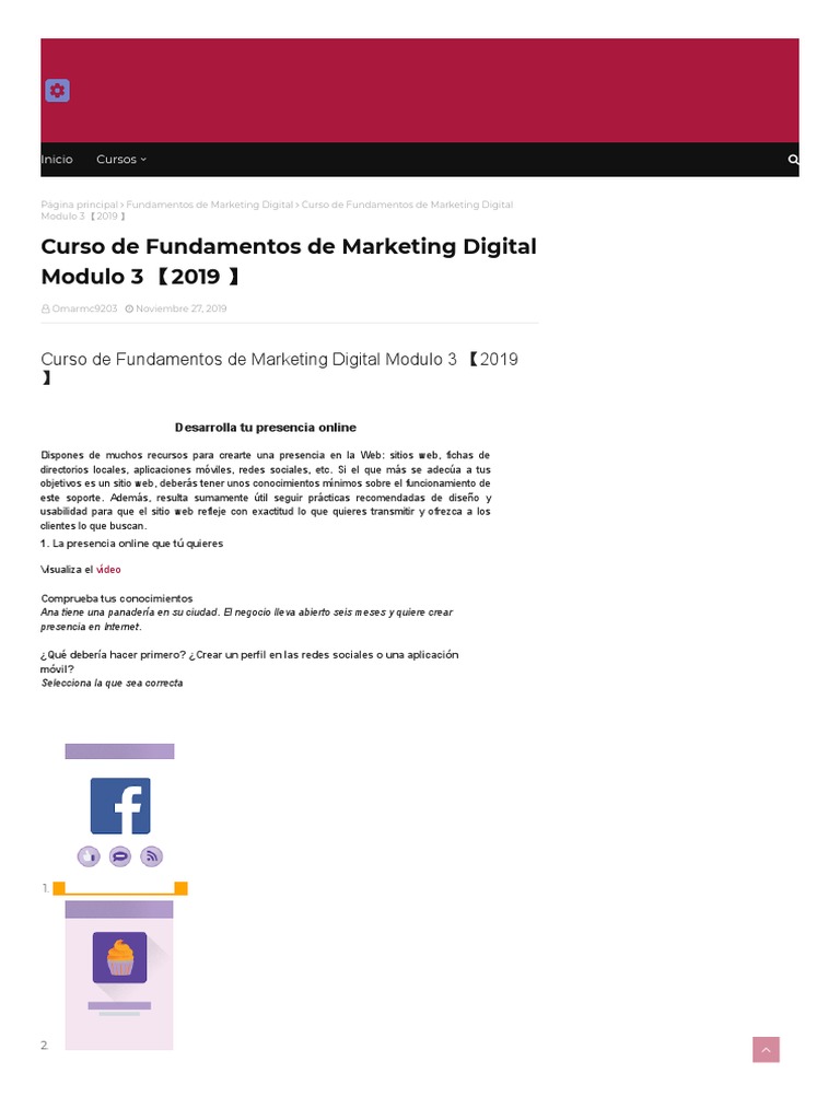 Fundamentos de Marketing Digital 2019 | PDF | Sitios web | Red mundial